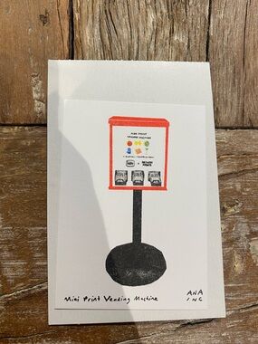 Anastasia INCIARDI Mini Print Vending Machine Art Print From Los Angeles CA